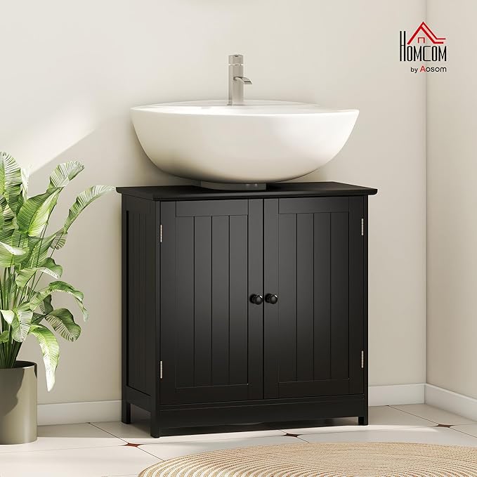 HOMCOM Under Sink Bathroom Cabinet - Image 2