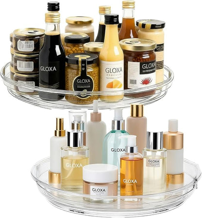 2 Pack Lazy Susan Turntable Organizer by Unknown