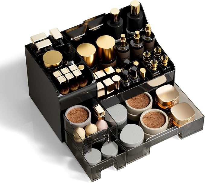 Extra Large Makeup Organizer for Vanity, Countertop Organizer - Image 4