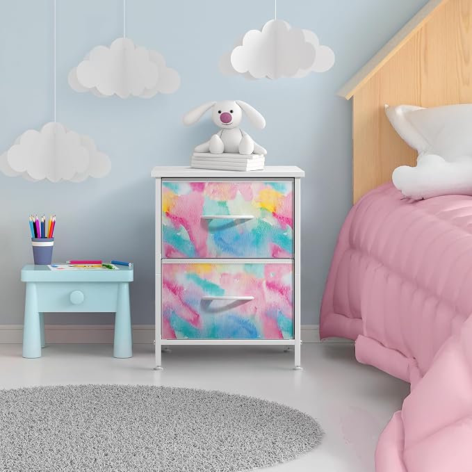 Sorbus Nightstand with 2 Drawers - Image 2