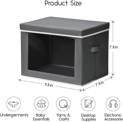 Homsorout Storage Bins with Lids - Image 2