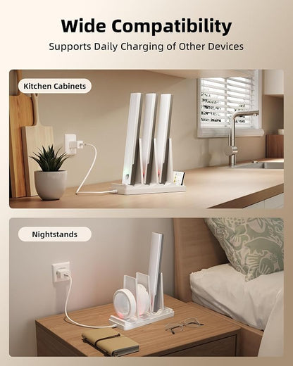 EZVALO Charging Station for Under Cabinet Lighting, Charging Base Compatible - Image 4