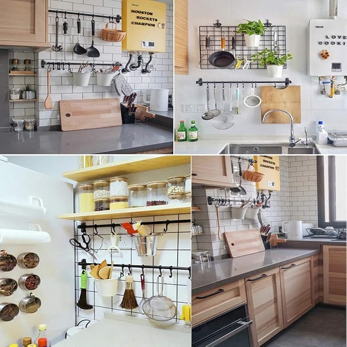 GAViA S Hooks, S Shaped Hooks, Matte Black S Hooks Heavy Duty - Image 9
