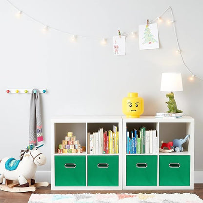 Fabric Cloth Storage Bins, Fabric Cube Bins Organizer - Image 5