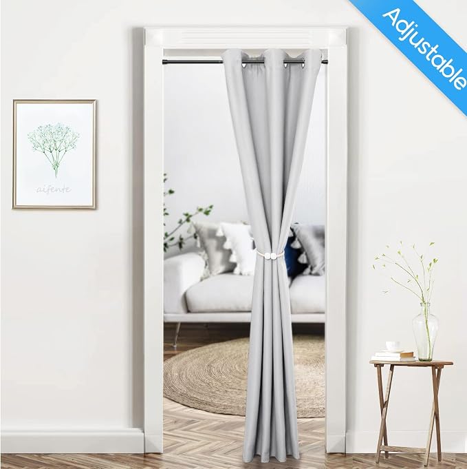 1 Pack Spring Tension Rod, Adjustable 26-39 Inch No Drill, Fits Windows Kitchen - Image 7