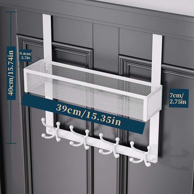 Consumest Over The Door Hooks Organizer - Image 7