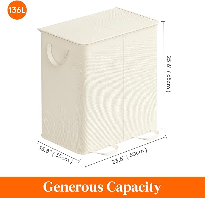 Lifewit Double Laundry Hamper - Image 5