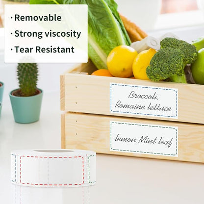 500 Removable Freezer Labels, 2 x 3 in, Waterproof Oil-Resistant Stickers | 500 - Image 4