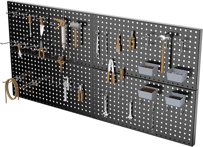 Pegboard Smith 4x2ft Metal Pegboard Kit - Image 8