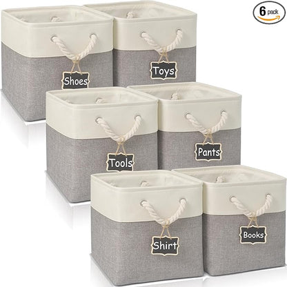 13x13x13 Storage Cubes Bins, Cube Storage Organizer Bins by Storageexperts
