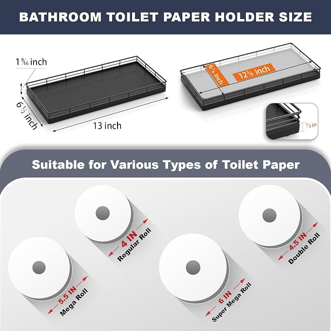 Oak Bathroom Toilet Tank Tray, Vanity Tray - Image 6