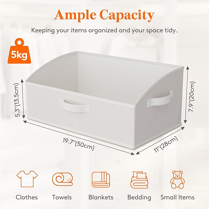Lifewit Trapezoid Closet Storage Bins - Image 2