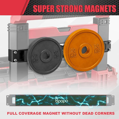 Magnetic Bar Mount Fit for Milwaukee 48-22-8426 Packout Rolling Toolbox - Image 2