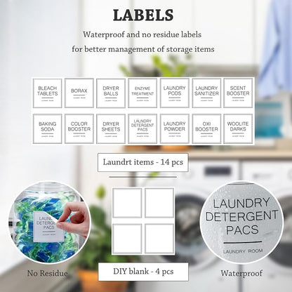 Laundry Pods Glass Jars - Image 3