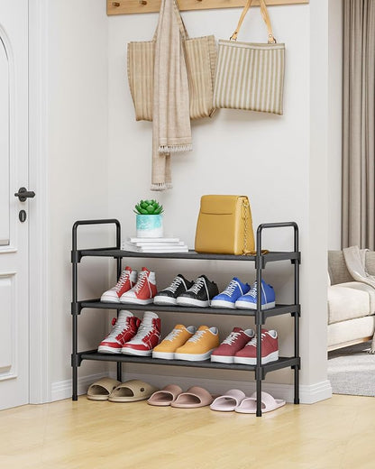 Kitsure Shoe Rack for Closet, Sturdy Shoe Storage for Entryway, Space-Saving - Image 2