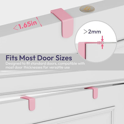 SWTYMIKI Over The Door Hooks Organizer - Image 6