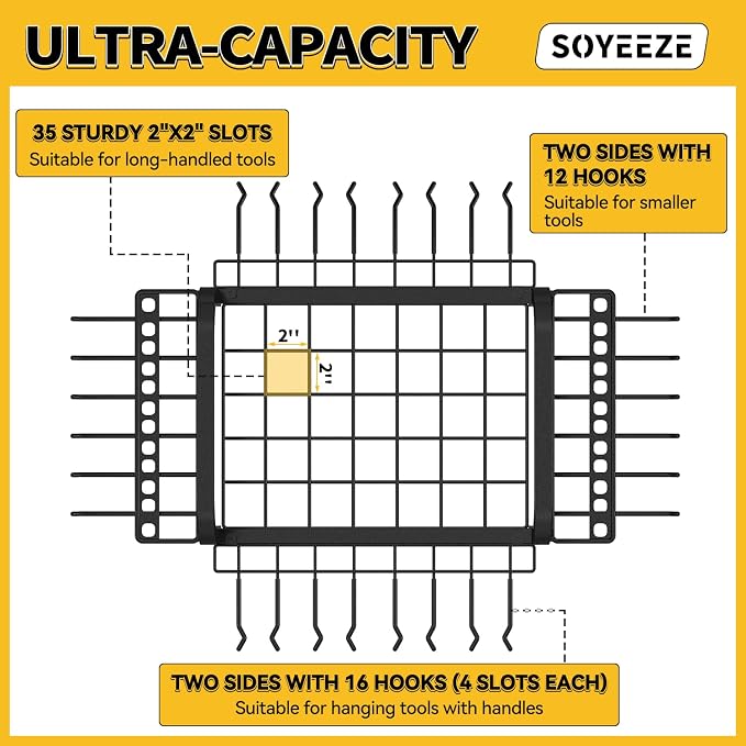 SOYEEZE Garden Tool Organizer - Image 5