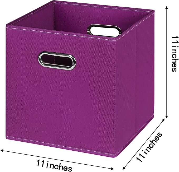 Fabric Cloth Storage Bins, Fabric Cube Organizer - Image 2