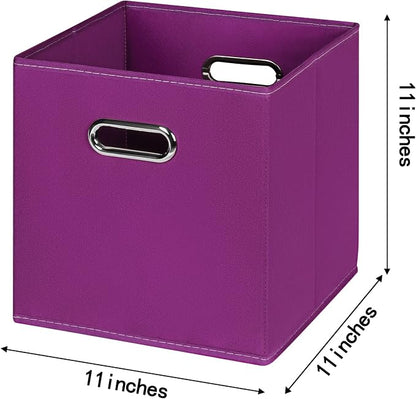 Fabric Cloth Storage Bins, Fabric Cube Organizer - Image 2