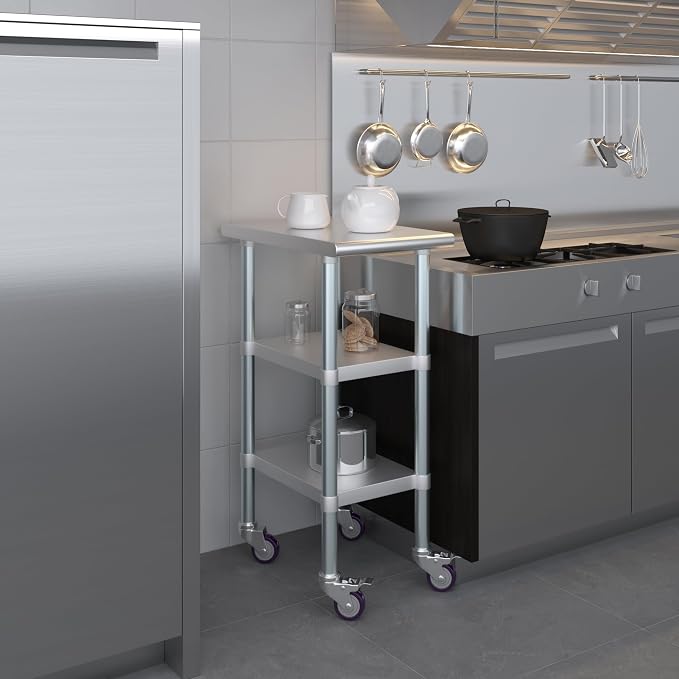 AmGood Stainless Steel Work Table - Image 7
