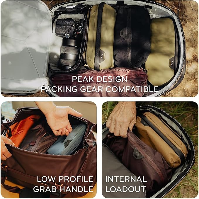 Peak Design Small Wash Pouch, Weatherproof Travel Toiletry Bag, Upright or - Image 3
