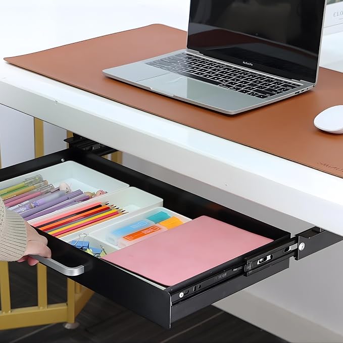 Under Desk Drawer Black 21" - Image 2