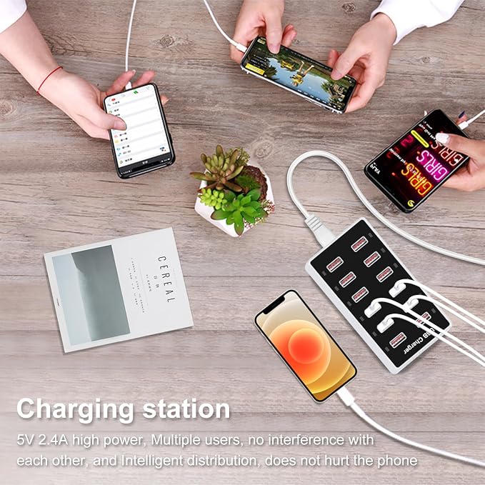 Cell Phone Wall Charger USB Charging Station - Image 5