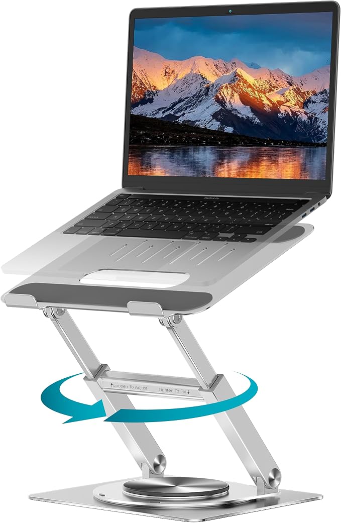 Lifelong 360 Rotating Ergonomic Laptop Stand by LIFELONG