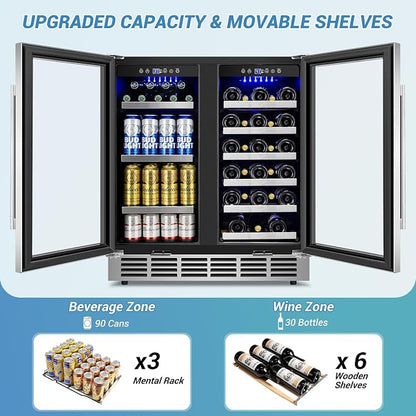 30Inch Wine and Beverage Refrigerator - Image 3