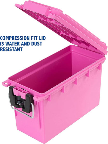 Sheffield 12631 Ammo Storage Box, Stackable .30 Cal Field Boxes, Water and Dust - Image 4