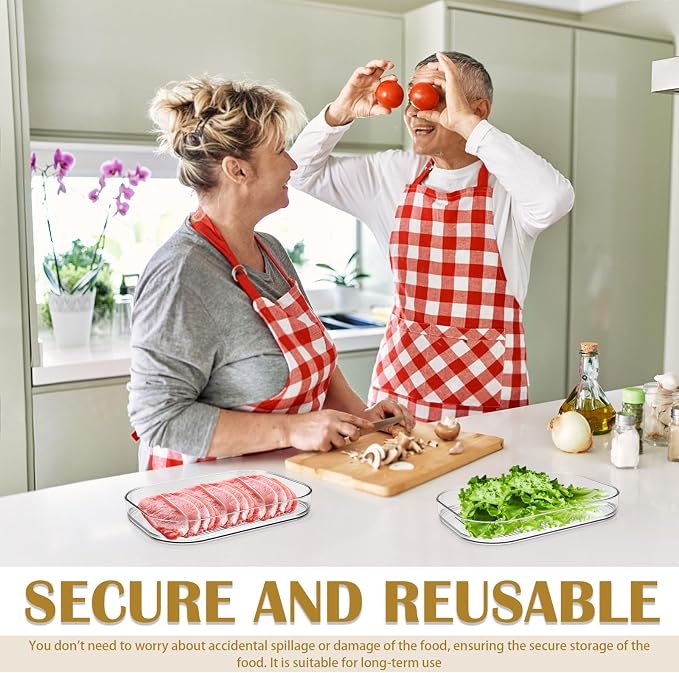 2 Pack 3-Layer Deli Meat Container - Image 7
