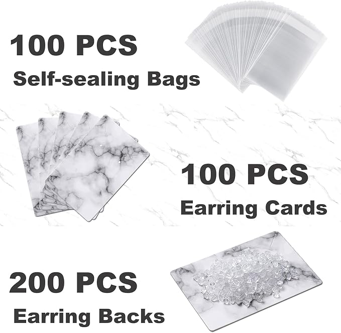 Earring Cards, Set Jewelry Making Supplies - Image 3