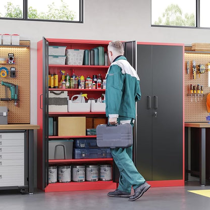 Letaya Metal Garage Storage Cabinets - Image 2