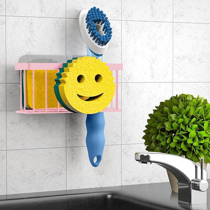 Sponge Holder Smiley Face, Sink Caddy, Sink Organizer - Image 6