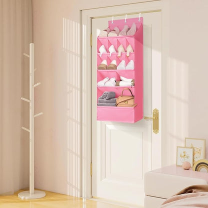 FENTEC 1 Pack Over-the-Door-Shoe-Organizers, Hanging Shoe Organizers - Image 7