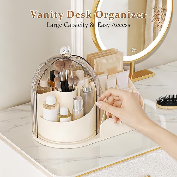 360 Rotating Makeup Organizer - Image 6