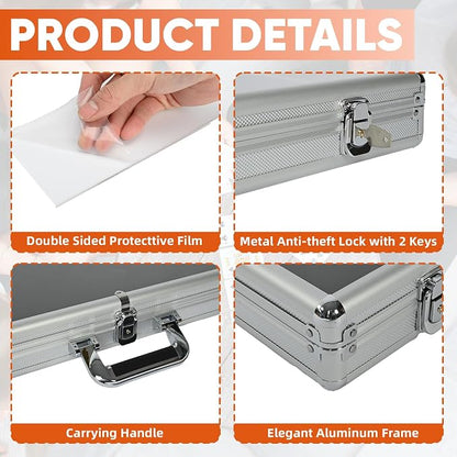 Portable Trade Show Display Case, Large Table Top Sports Card Display Case - Image 4