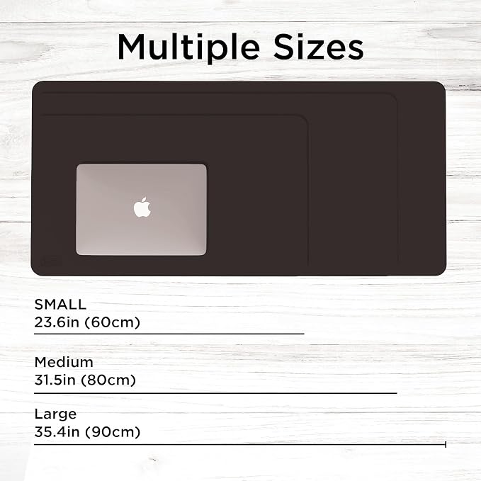 Black+Decker Faux Leather Desk Mat - Image 6