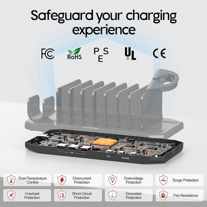 Unitek USB C Charging Station for Multiple Devices Apple - Image 5