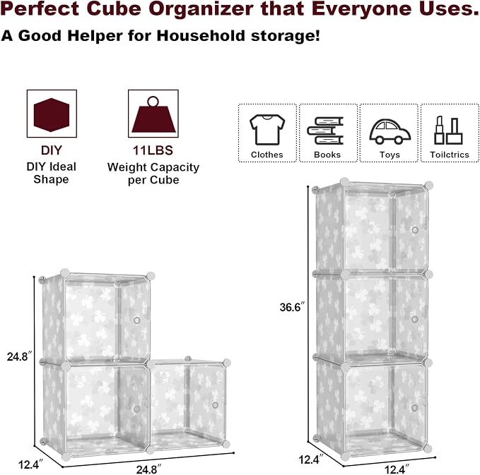 C&AHOME Cube Storage Organizer - Image 2