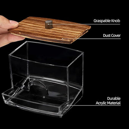 Tbestmax 10oz Qtip Holder Dispenser - Image 4