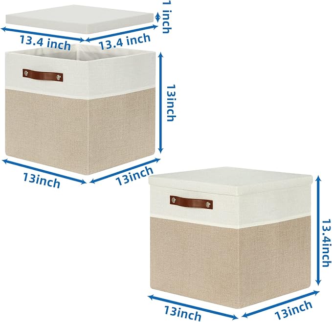 Temary Fabric Storage Bins - Image 2