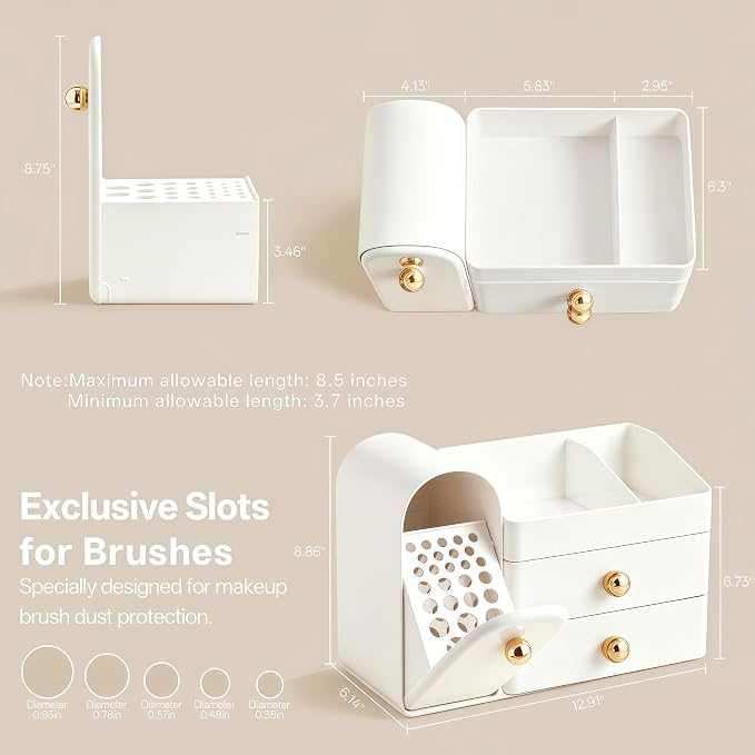 HBlife Makeup Organizer Countertop - Image 3