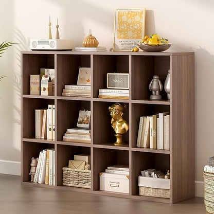 12-Cube Storage Shelf Bookcase by OSCHF