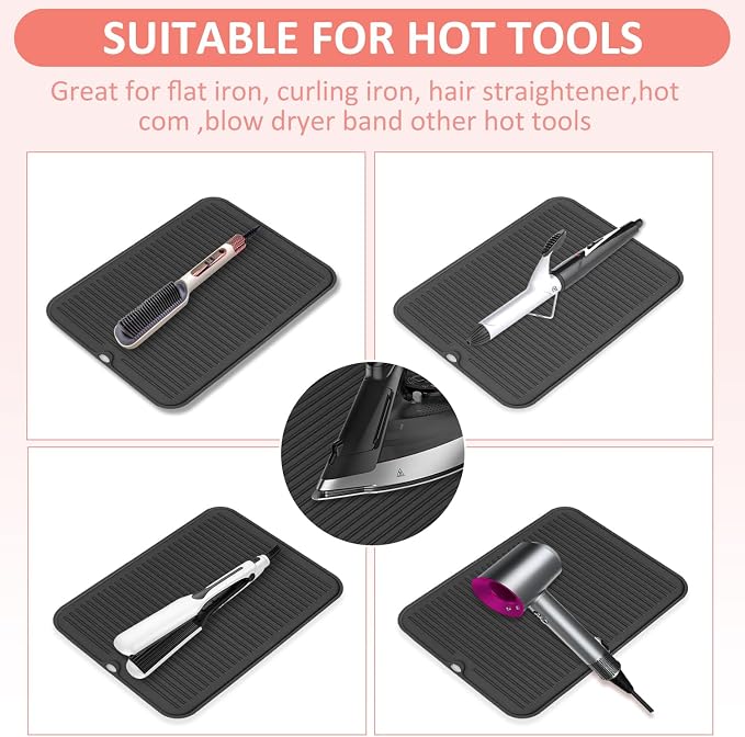 Quccefods Large Heat Resistant Silicone Mat - Image 4