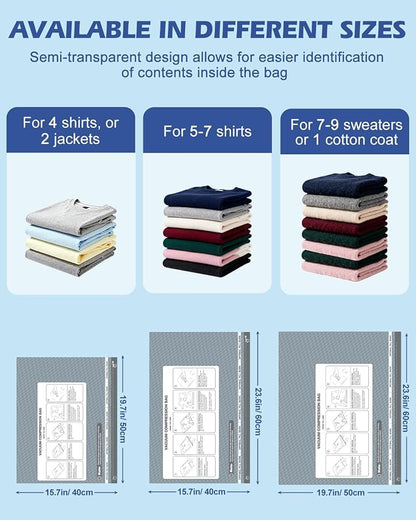 Fantictas 18 Pack Travel Vacuum Bags - Image 5