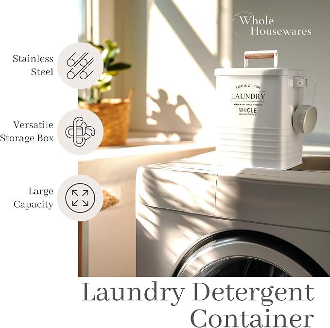Whole Housewares Laundry Detergent Container - Image 4