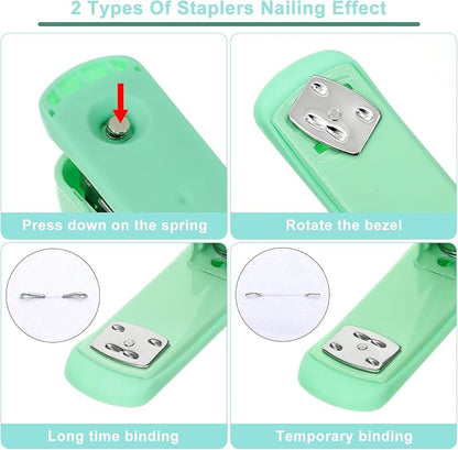 17 in 1 Green Desk Organizers and Accessories Set, 3 Office Desk Supplies - Image 4