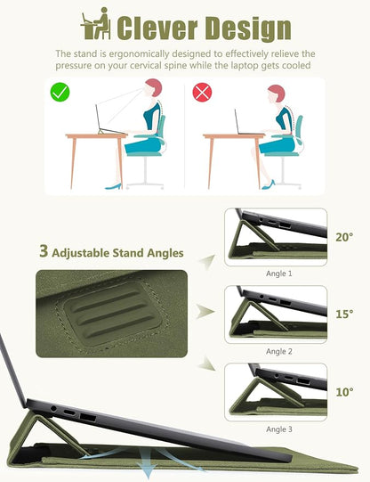 HYZUO 13.3-14 Inch Laptop Sleeve Case Bag - Image 2