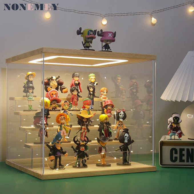NONEMEY Clear Acrylic Display Case Stand - Image 4